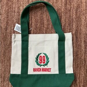 99 Ranch Market mini canvas tote bag